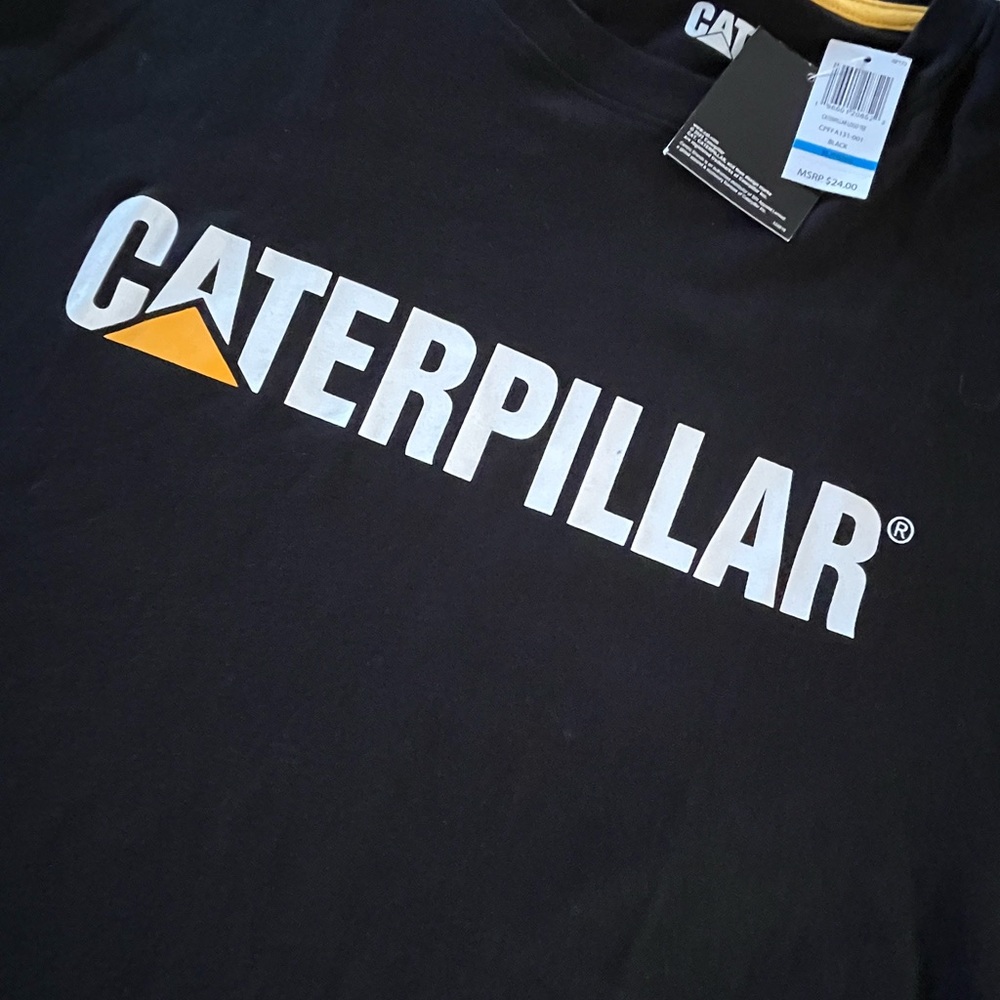 Brand New Caterpillar XL black t-shirt
